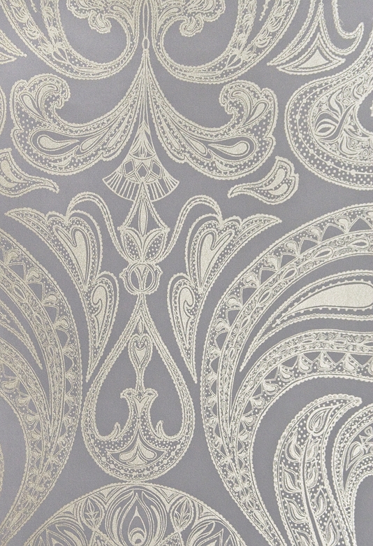 lilac and silver wallpaper,pattern,motif,paisley,wallpaper,visual arts