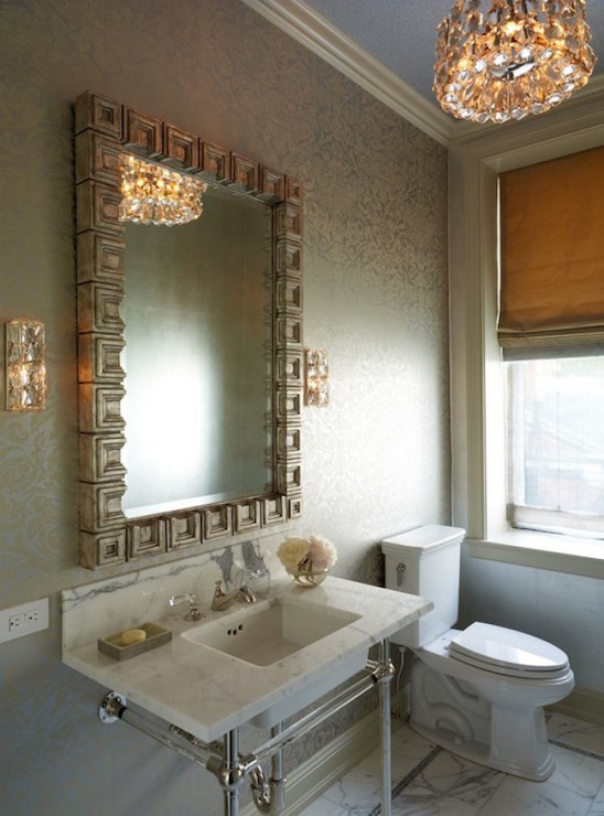 silver bathroom wallpaper,room,bathroom,interior design,property
