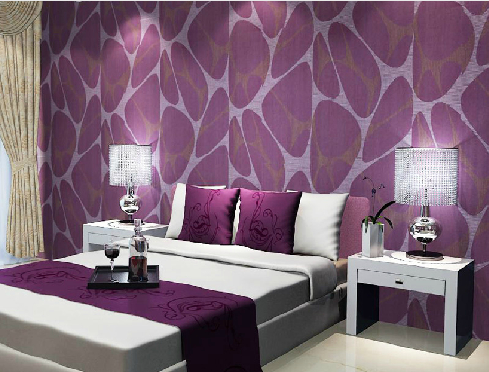 purple living room wallpaper,violet,bedroom,purple,furniture,room