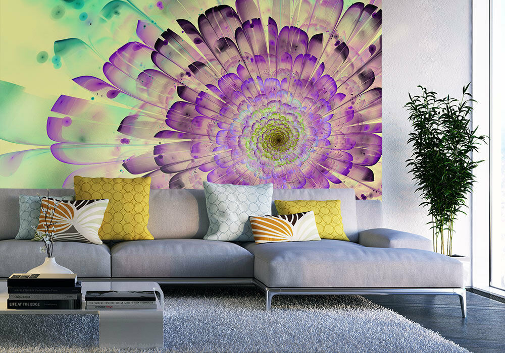 purple living room wallpaper,purple,living room,wall,mural,violet