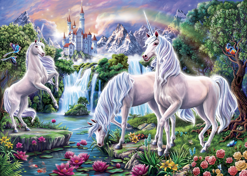 unicorn wallpaper uk,unicorn,fictional character,mythical creature,mythology,landscape