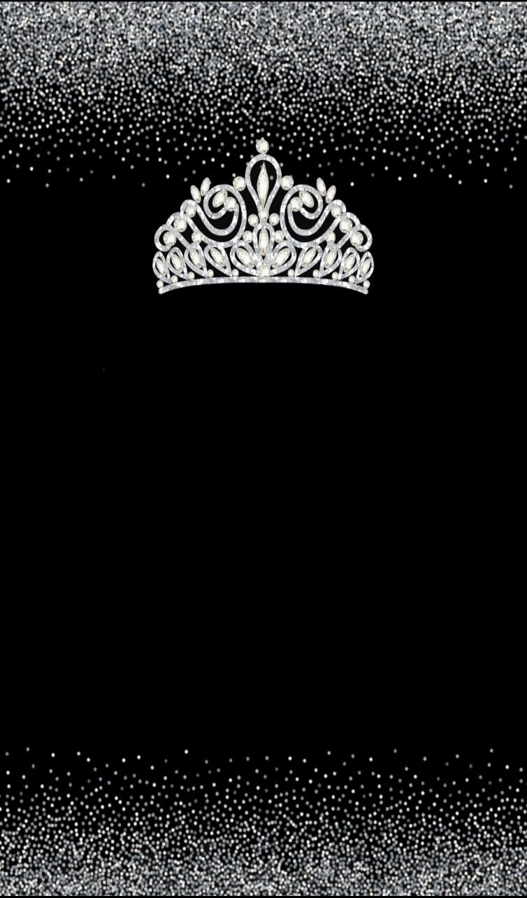 black white silver wallpaper,black,crown,text,font,headpiece