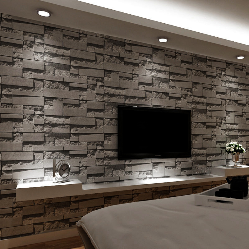 Brick Wallpaper Feature Wall WallpaperUse