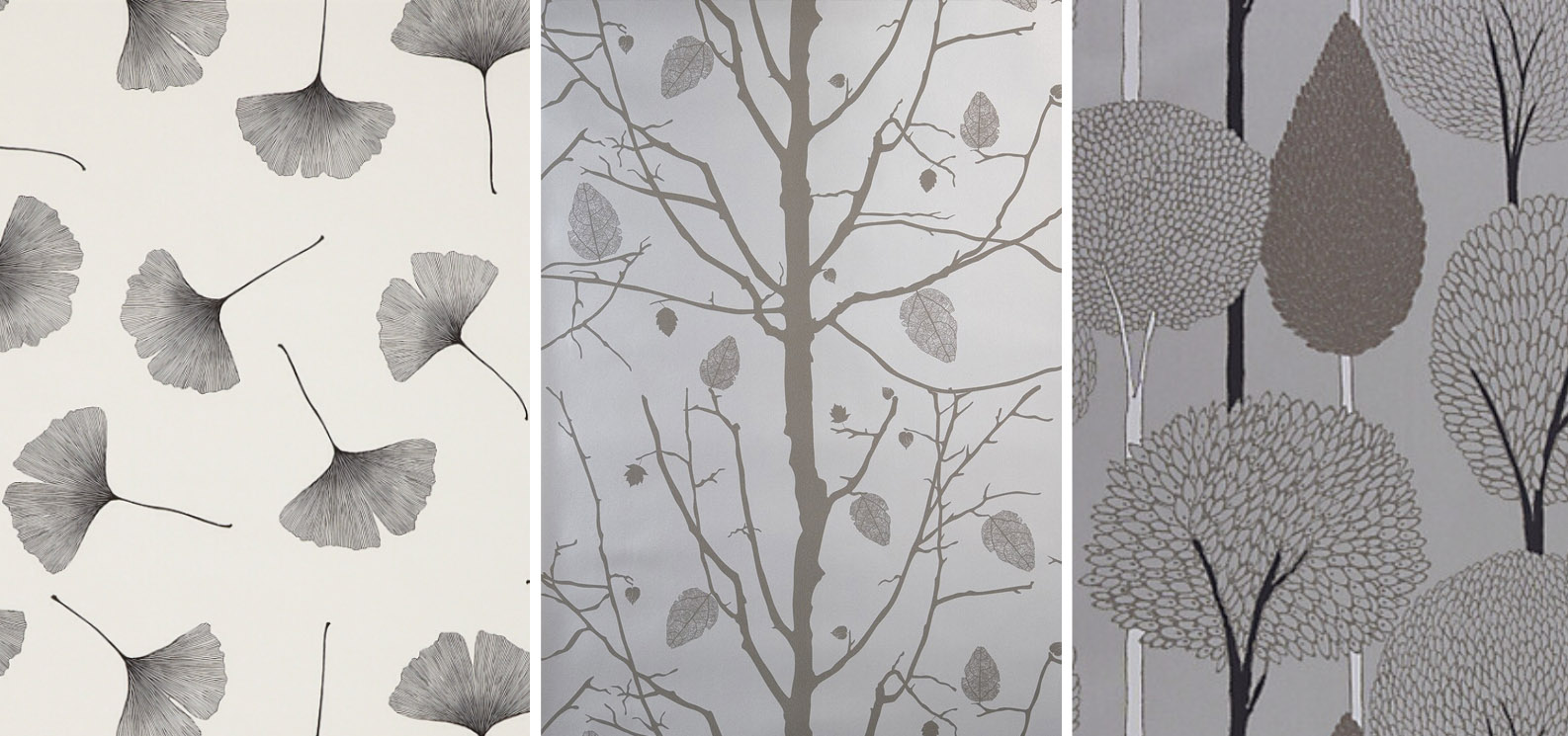 John Lewis Wallpaper Grey- WallpaperUse