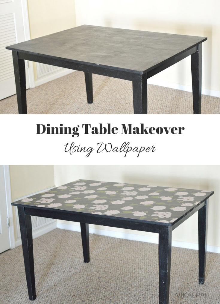 How To Use Wallpaper On Furnitures Dining Table WallpaperUse