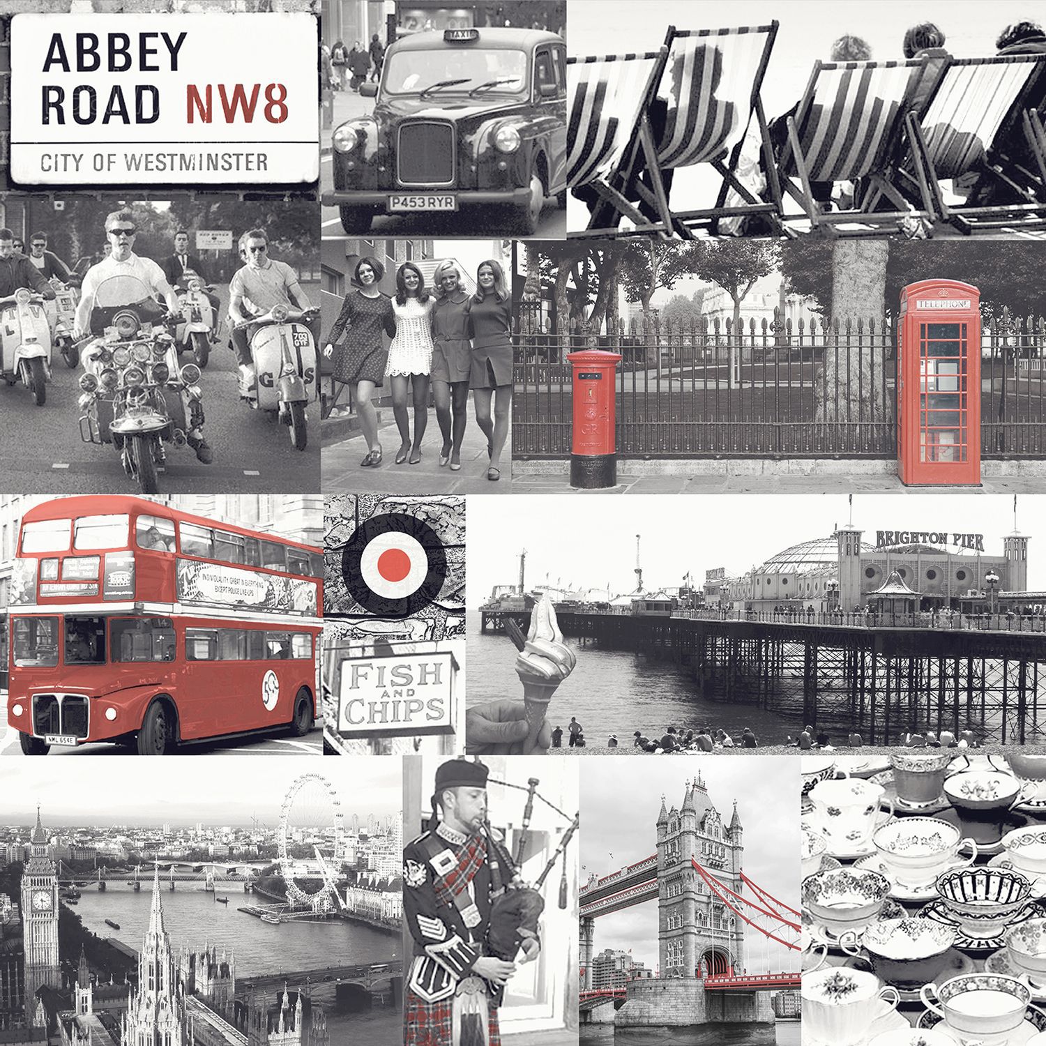 London Wallpaper B&q WallpaperUse