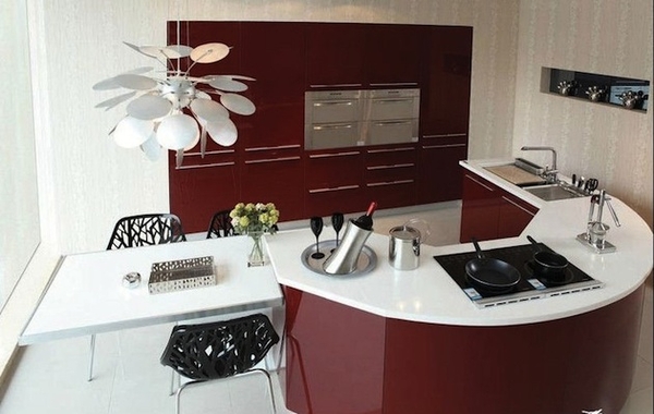 black kitchen wallpaper,room,property,furniture,kitchen,interior design