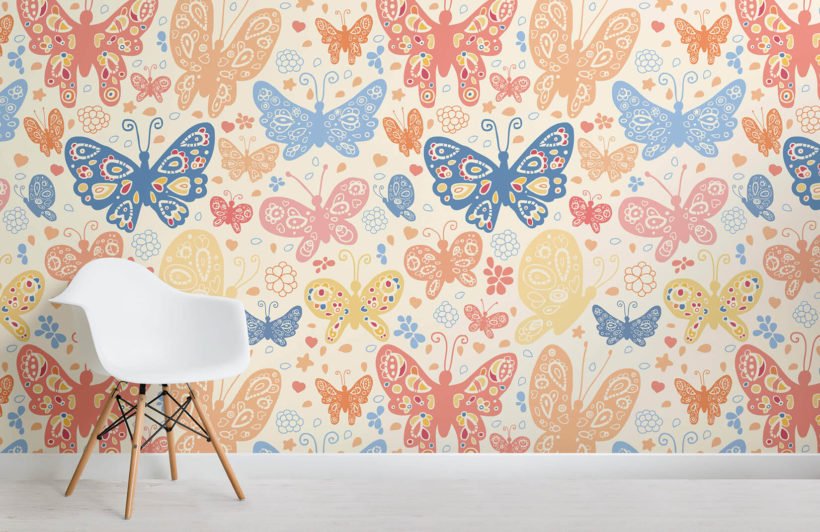 蝶の壁紙英国,壁紙,壁,バタフライ,繊維,パターン