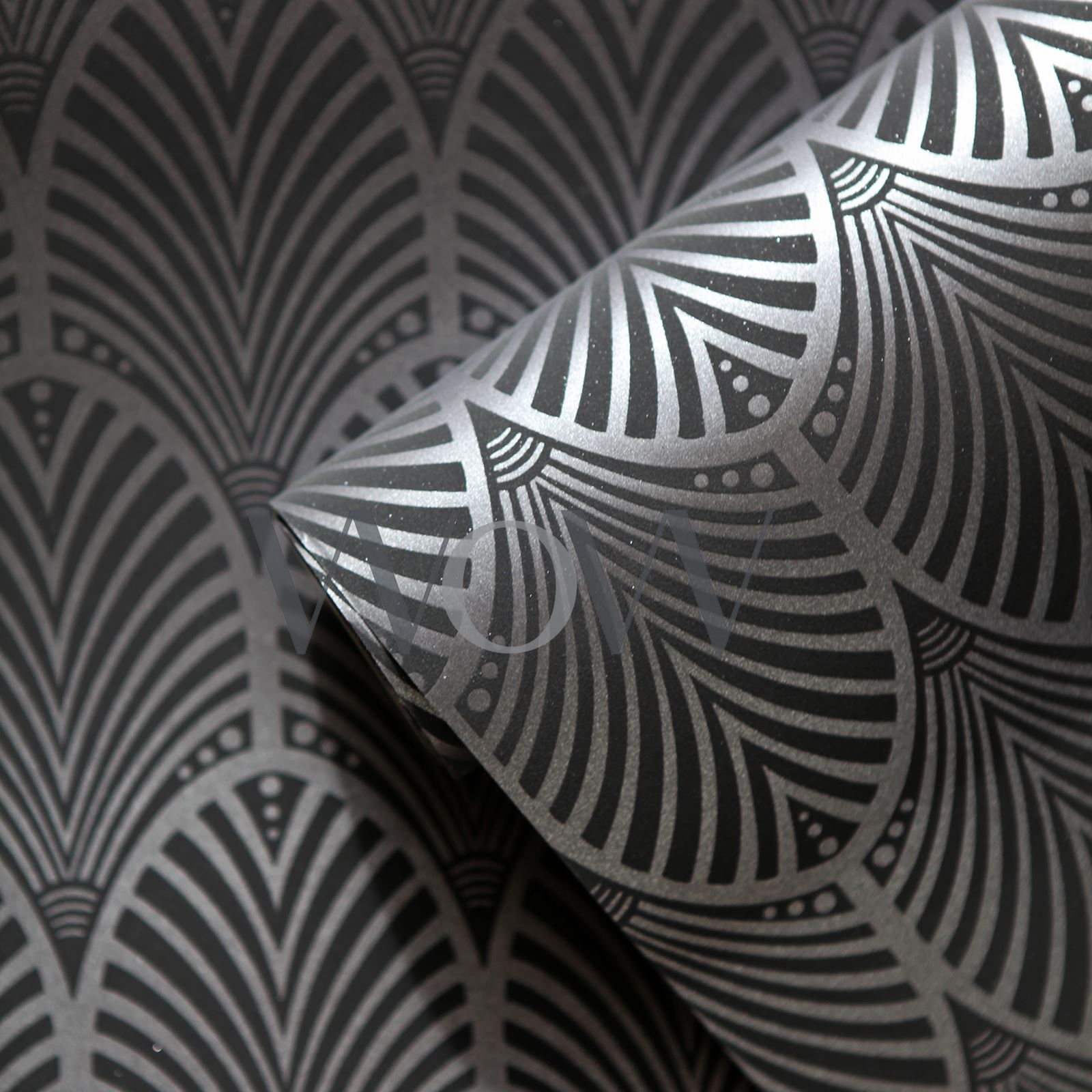 art deco wallpaper b&q,pattern,monochrome,black and white,leaf,monochrome photography