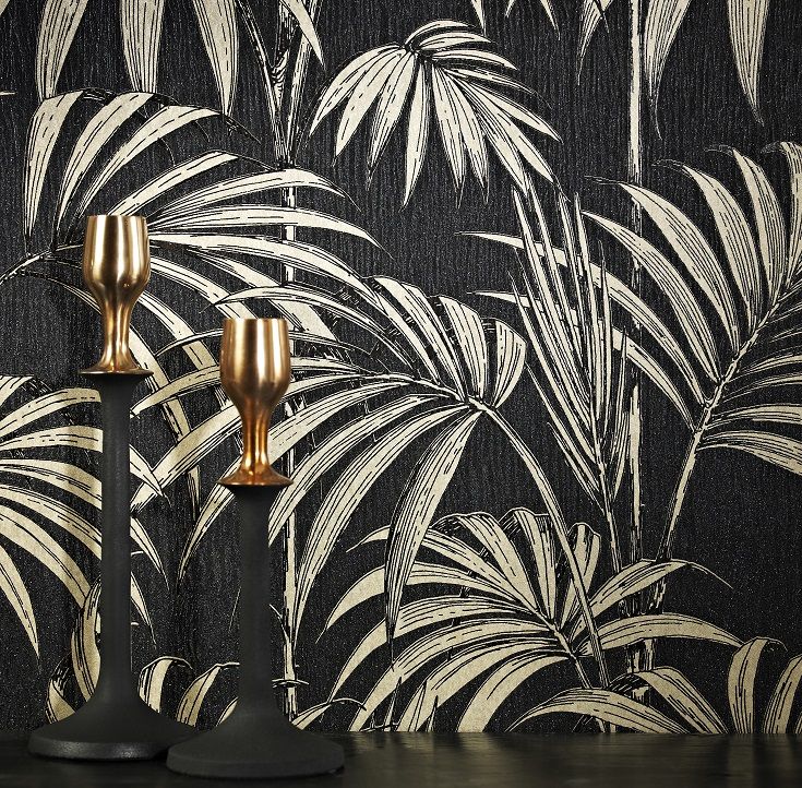 art deco wallpaper b&q,plant,tree,palm tree,wallpaper,arecales