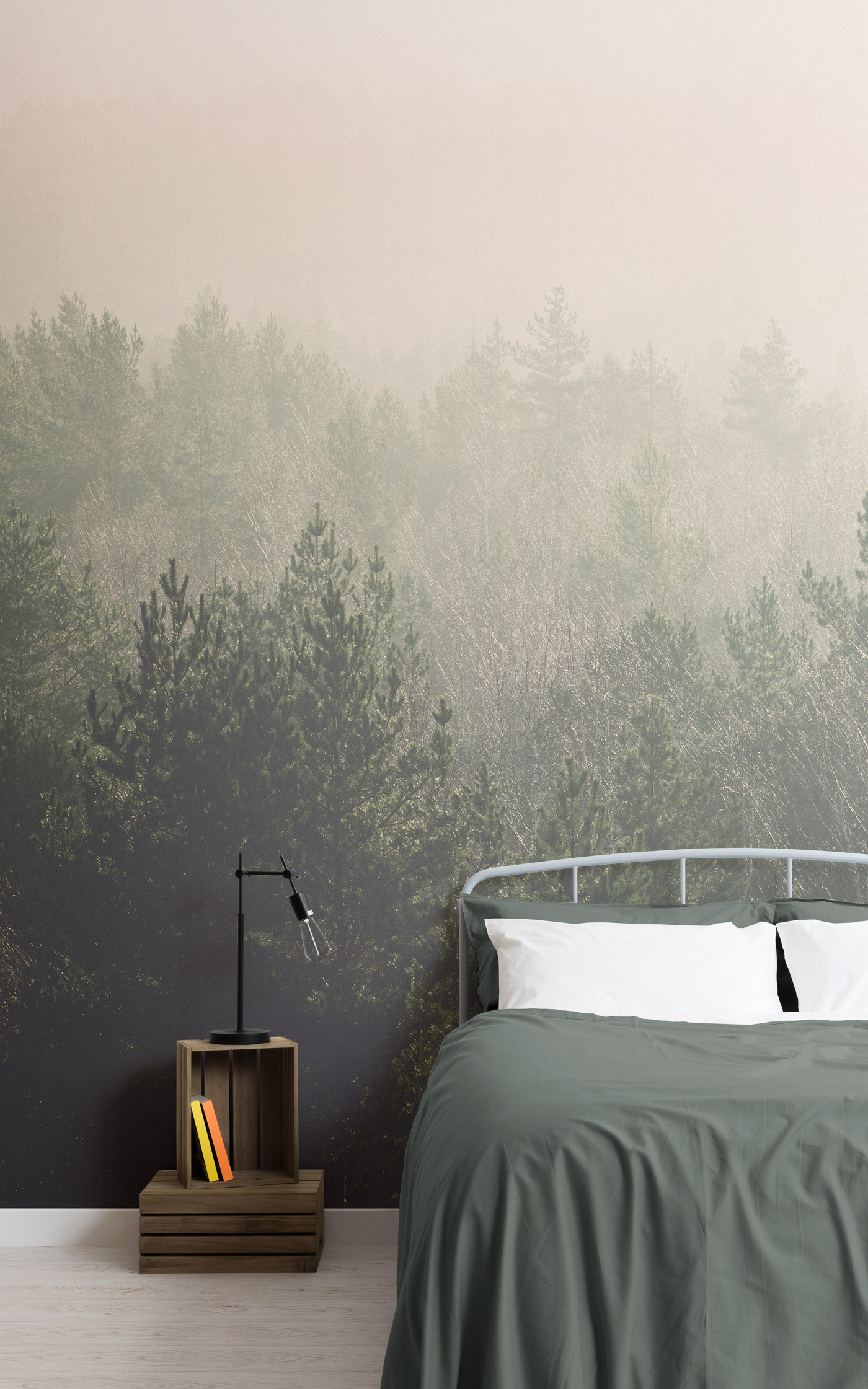 papel pintado del dormitorio para hombre,niebla,niebla,mañana,habitación,árbol