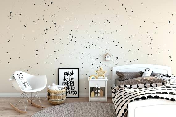 star wallpaper uk,parete,sfondo,camera,adesivo da parete,interior design
