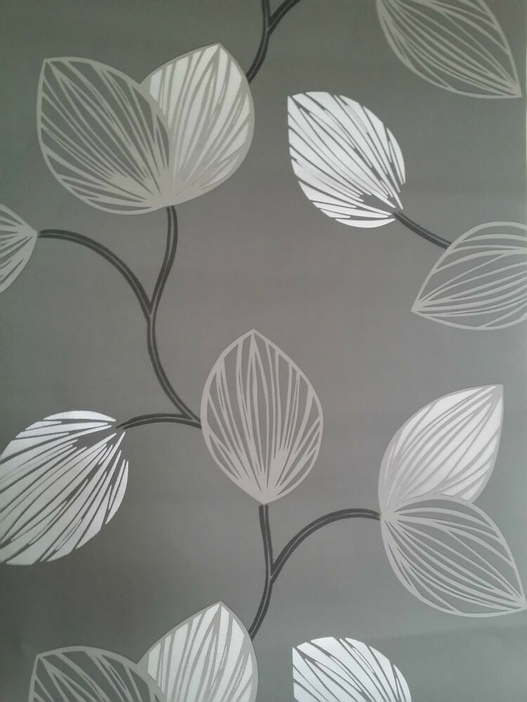 black grey silver wallpaper,leaf,wallpaper,petal,botany,branch