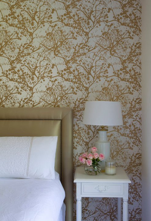 ゴールドの寝室の壁紙,ルーム,壁,壁紙,家具,インテリア・デザイン