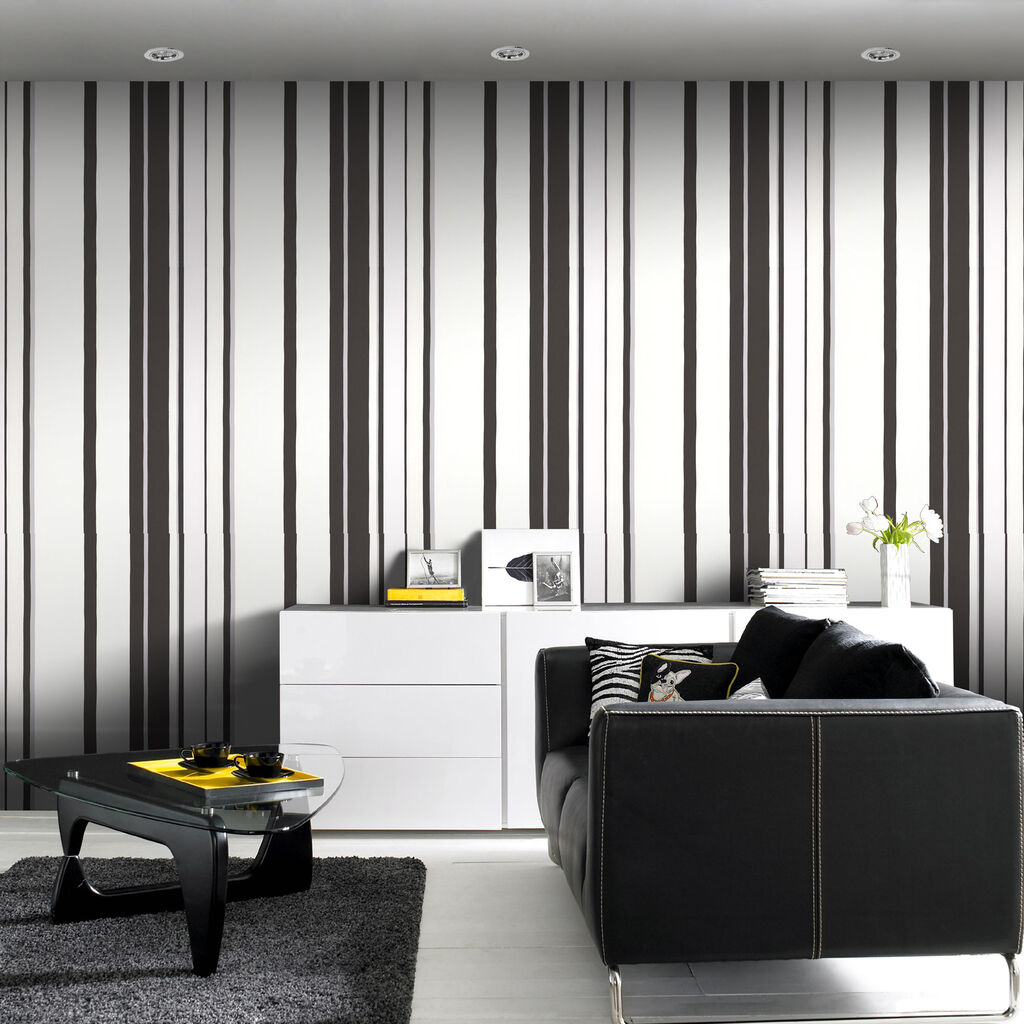 schwarz weiß und silber tapete,möbel,schwarz,zimmer,innenarchitektur,vorhang