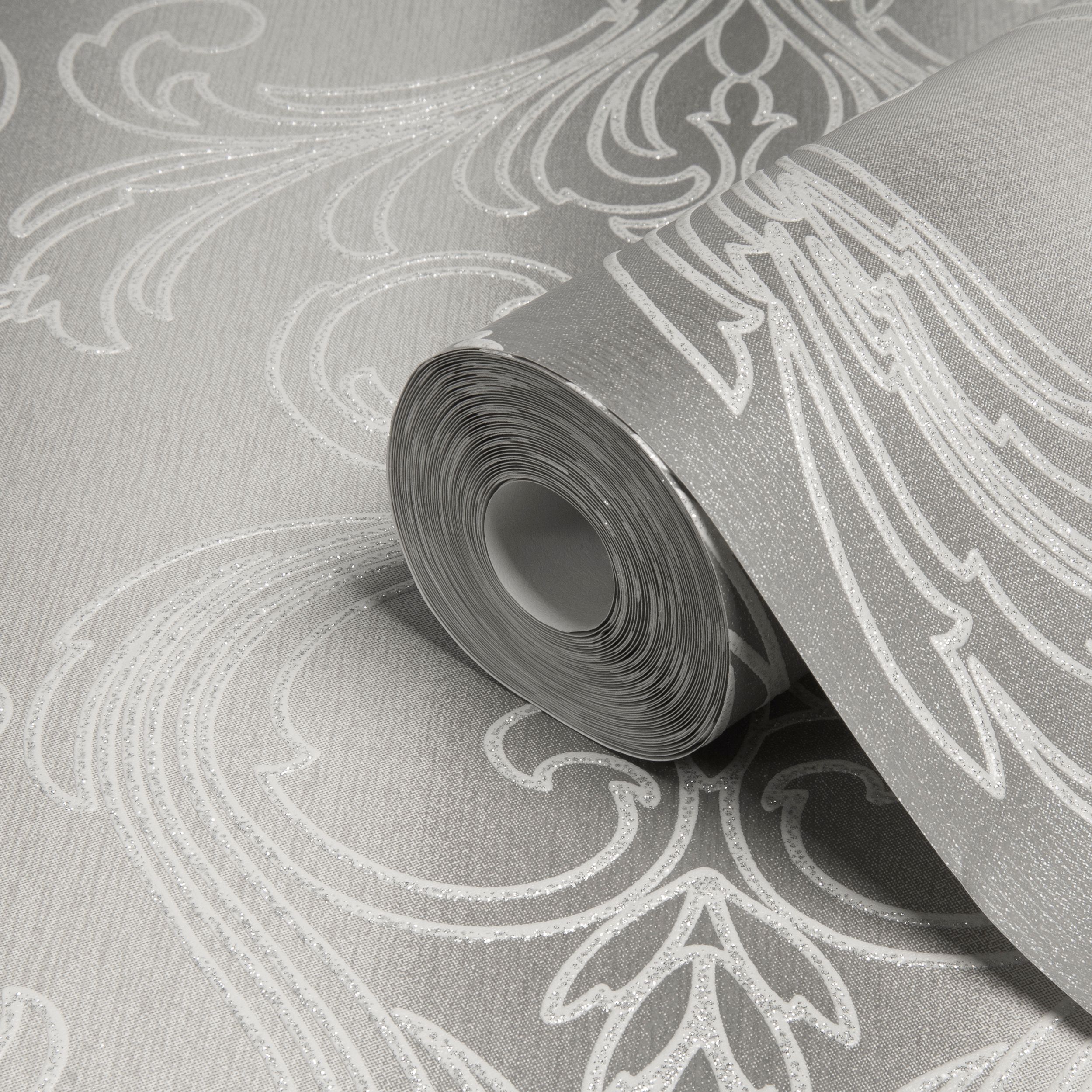 silver wallpaper b&m,wallpaper,textile,silver,paper,pattern (724914