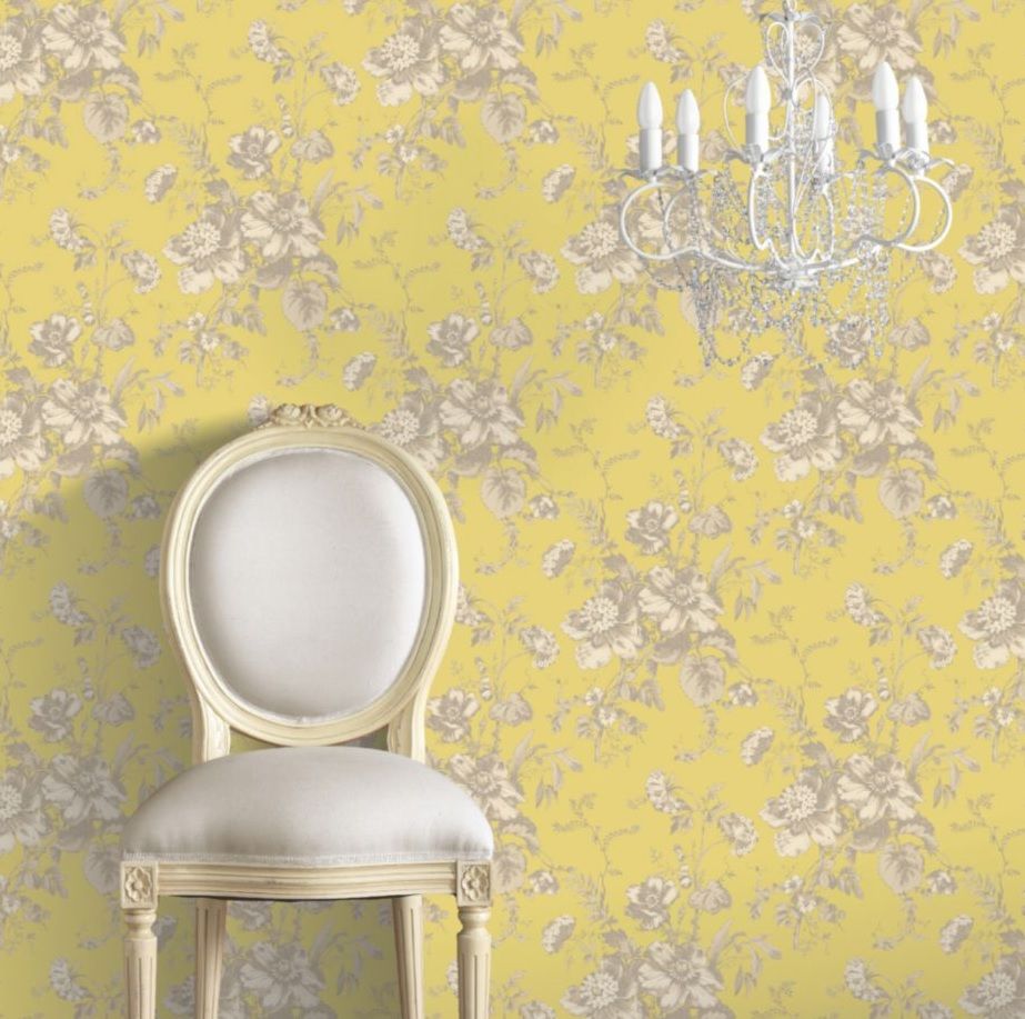 Yellow Wallpaper B&q WallpaperUse