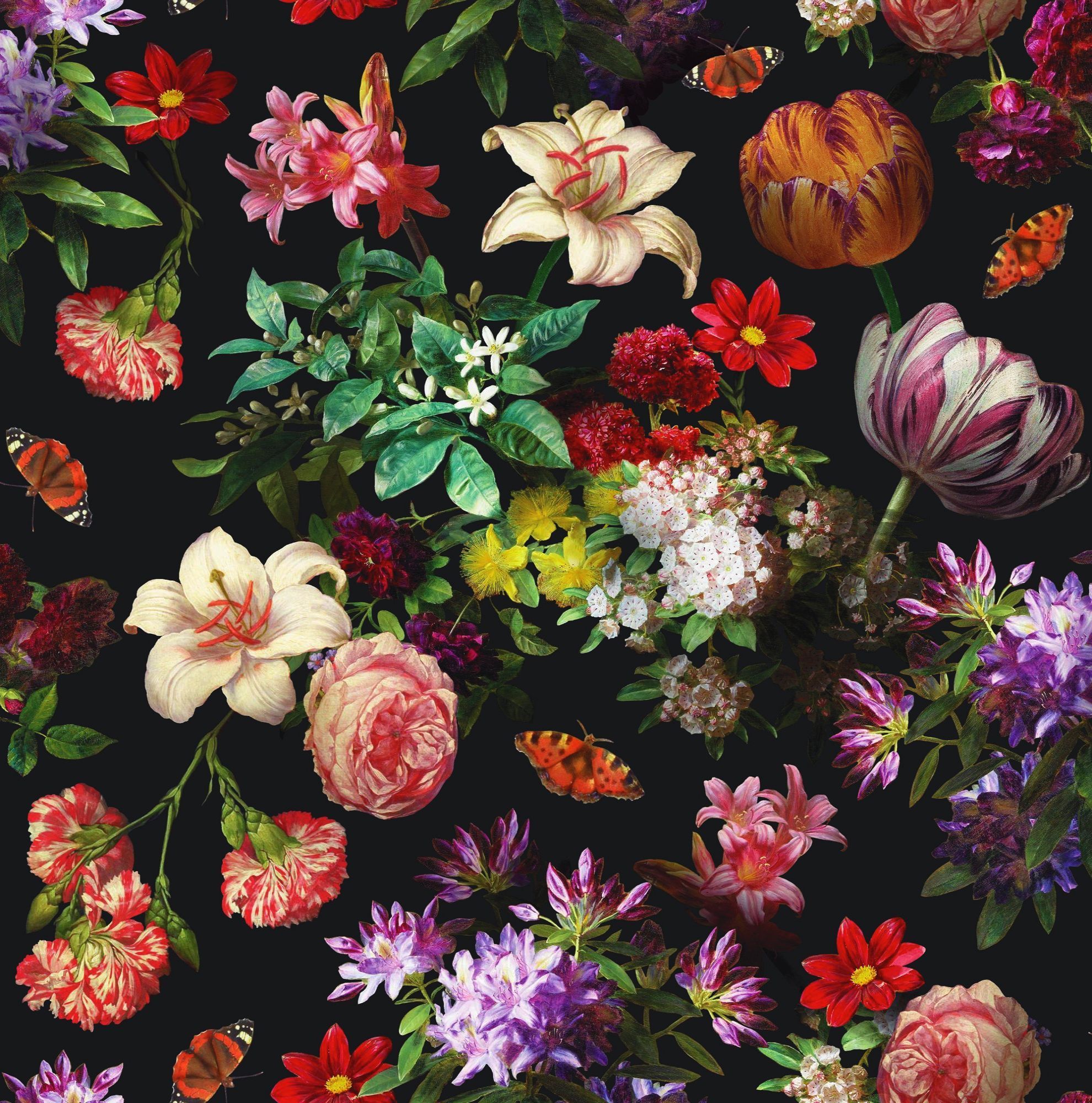 싼 꽃 무늬 벽지,꽃,식물,무늬,꽃 피는 식물,디자인