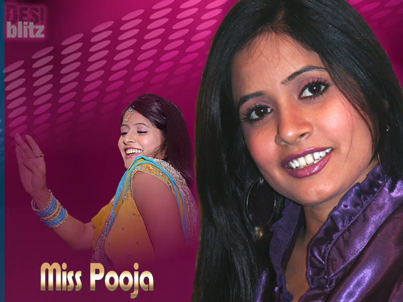 miss pooja wallpaper,smile,event,black hair,makeover,performance