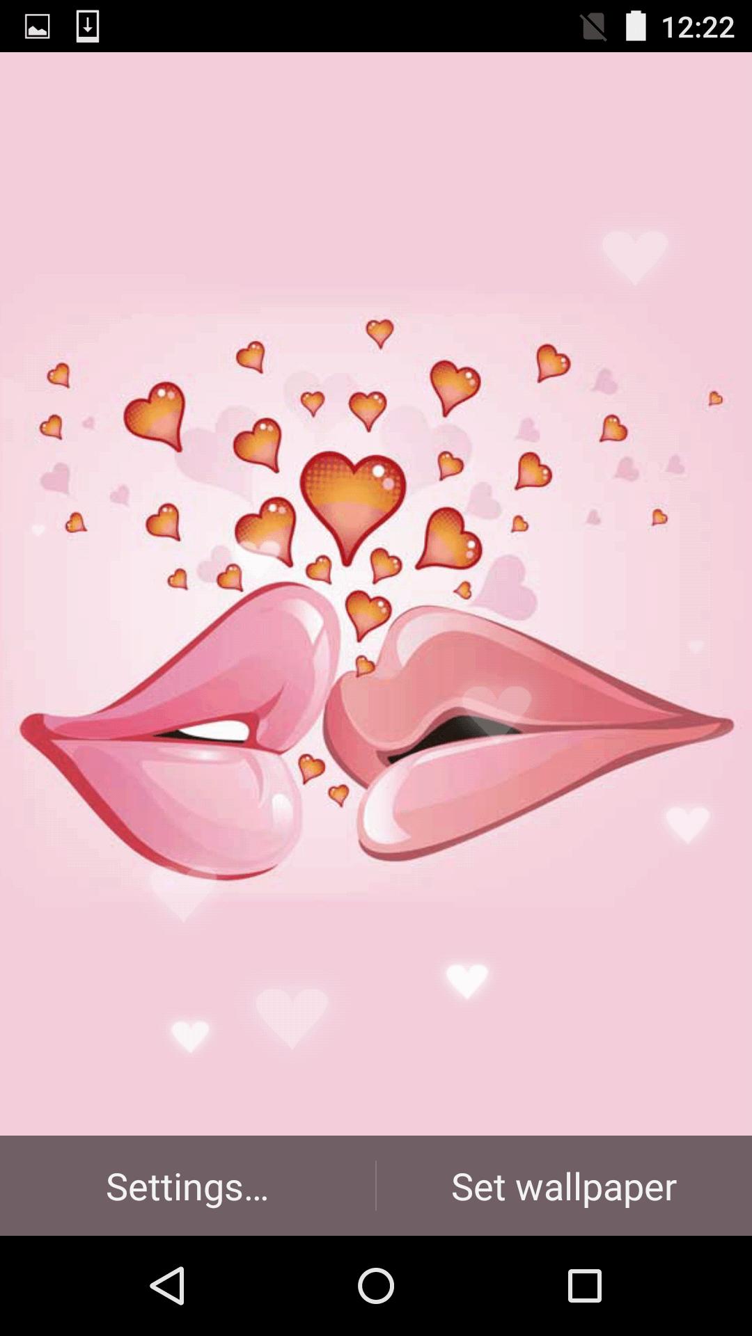 free valentine live wallpaper,heart,lip,love,pink,illustration