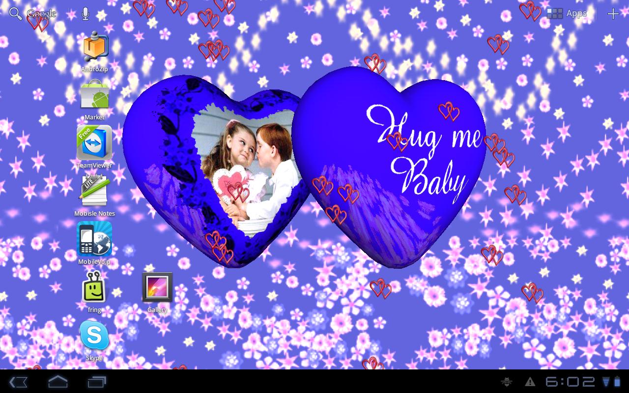 kostenlose valentine live wallpaper,herz,liebe,valentinstag,violett,lila