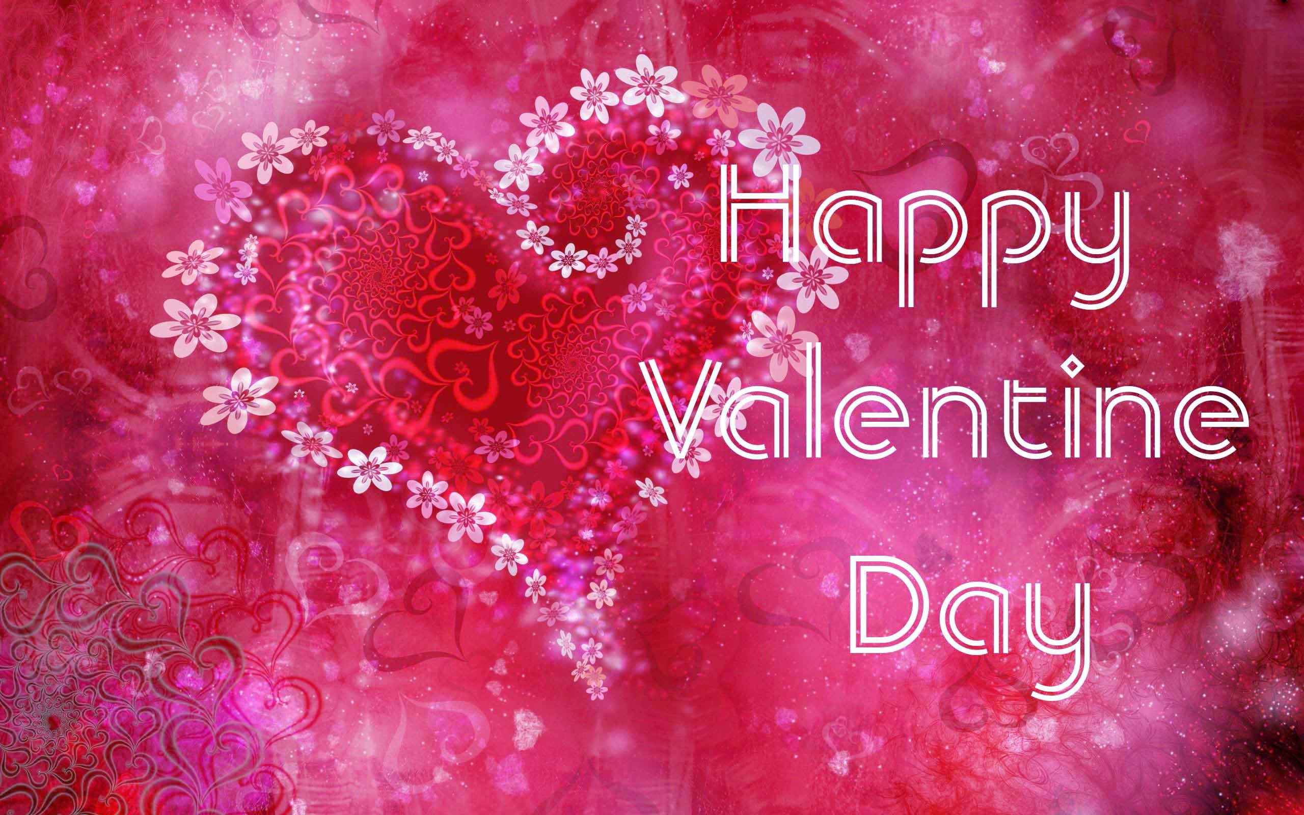 happy valentine day wallpaper hd,heart,pink,text,red,love