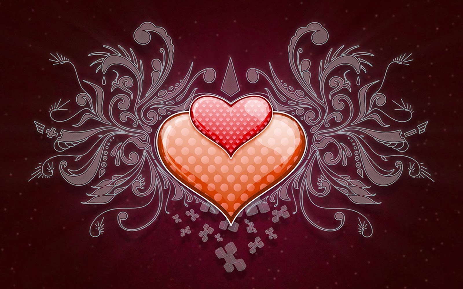 valentine romantic wallpaper,heart,red,love,valentine's day,text
