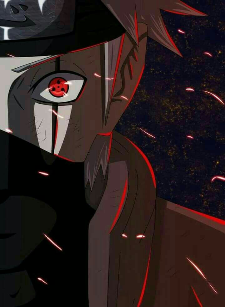 carta da parati kakashi sharingan,cartone animato,anime,personaggio fittizio,illustrazione,animazione