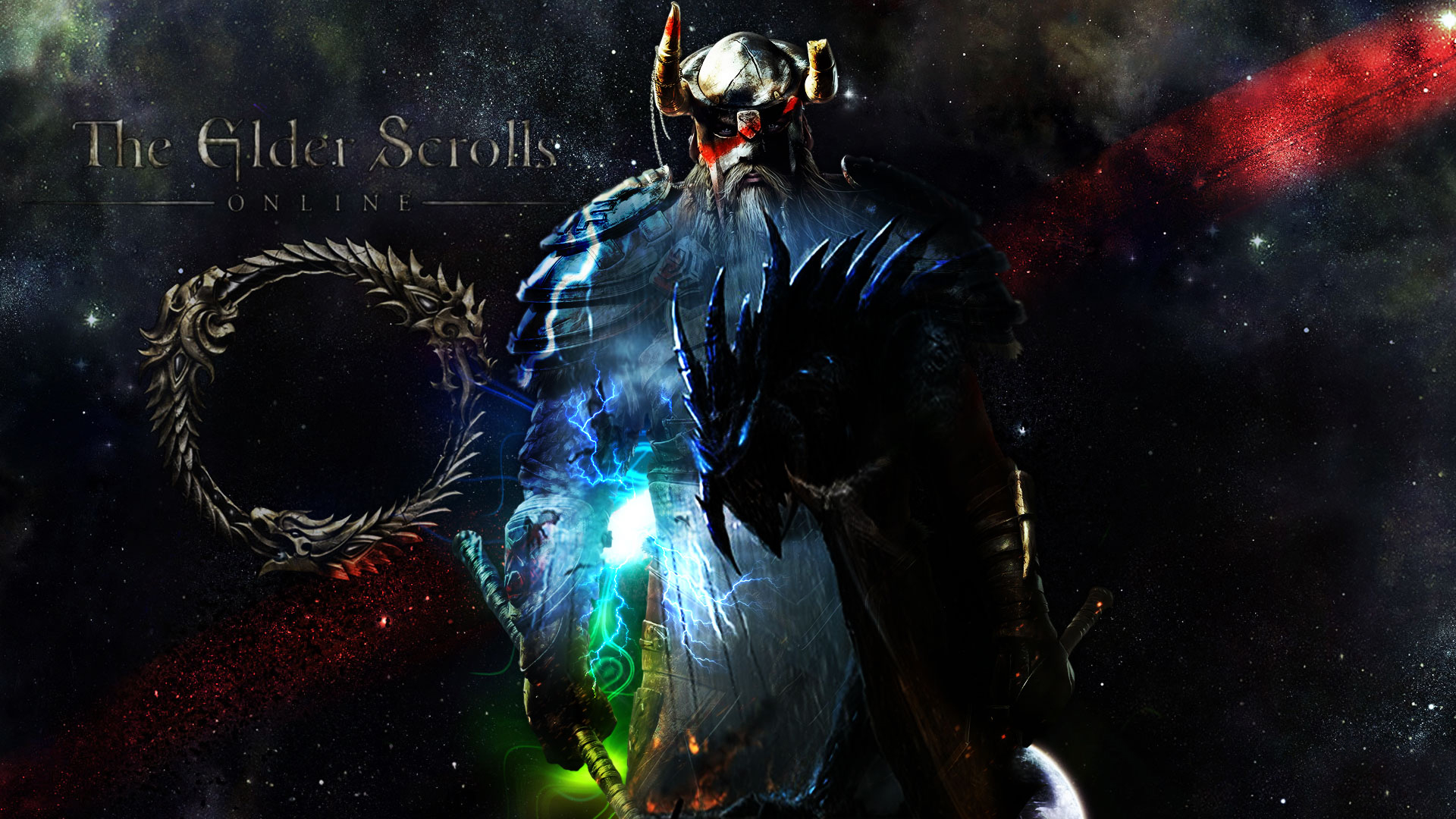 elder scrolls online wallpaper hd,darkness,graphic design,fictional character,pc game,supervillain