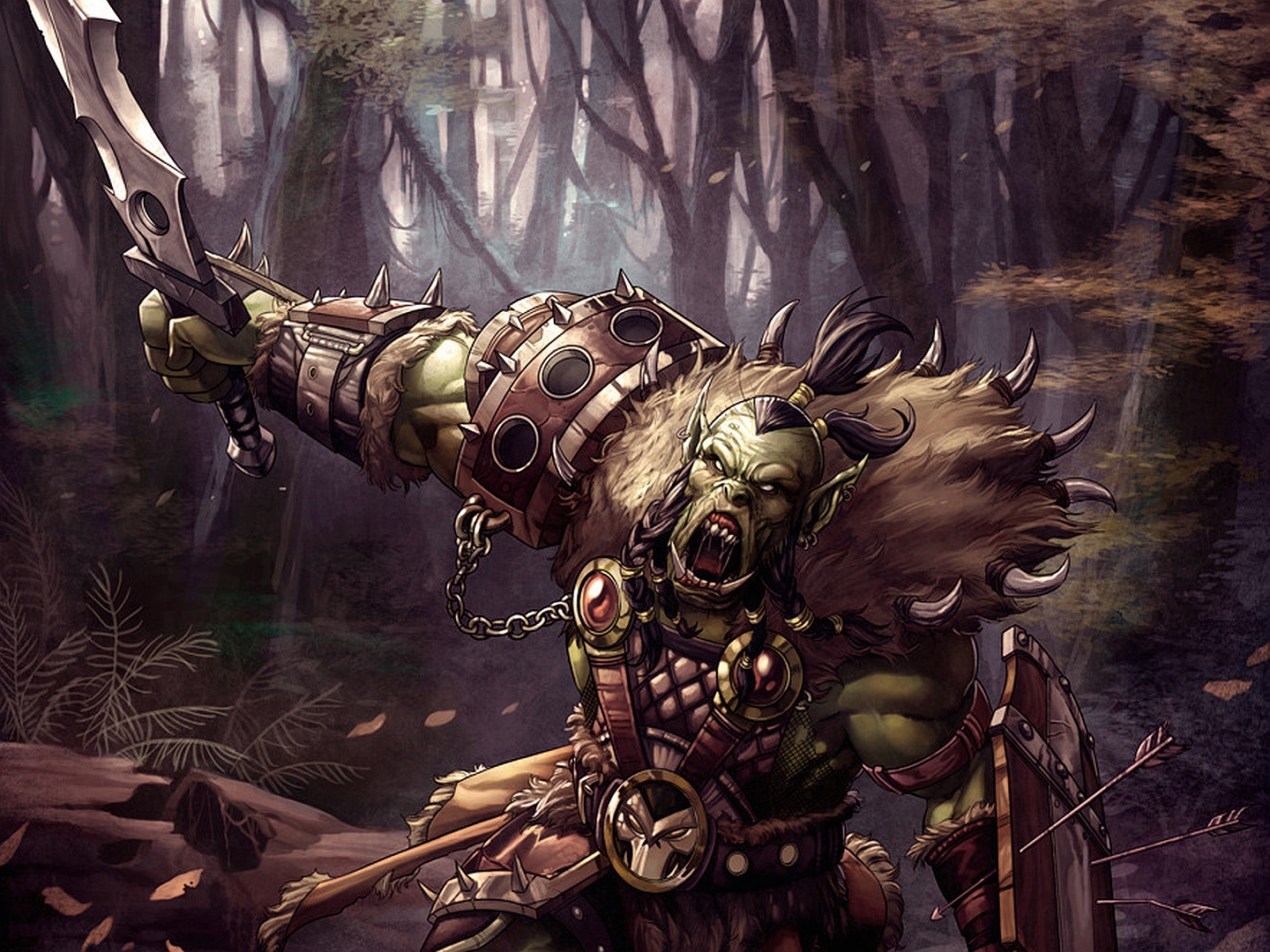 orc wallpaper,action adventure game,cg artwork,pc game,adventure game,strategy video game