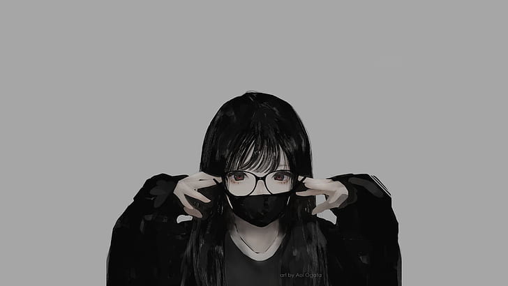 wallpaper topeng,eyewear,black,white,cool,glasses