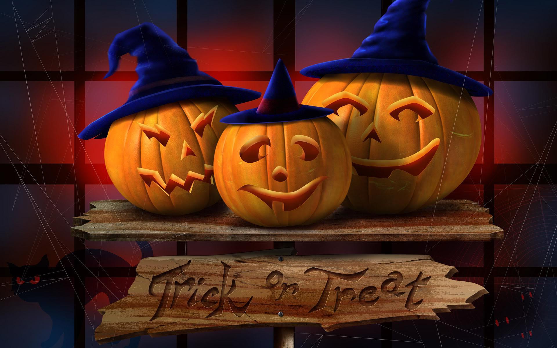 halloween 3d tapete,jack o laterne,süßes oder saures,calabaza,kürbis,carving