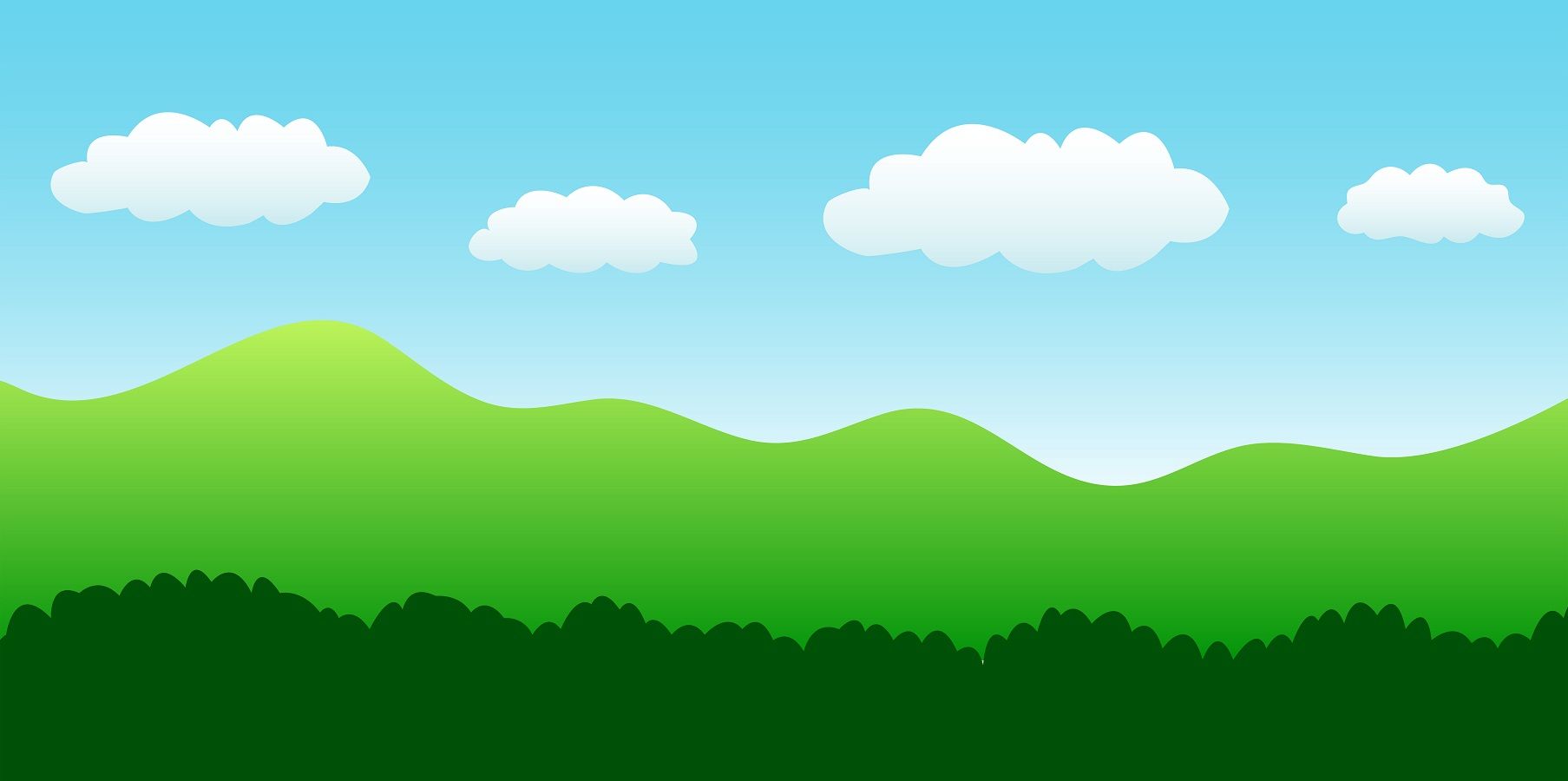 fondo de pantalla de naturaleza de dibujos animados,verde,cielo,paisaje natural,naturaleza,tiempo de día