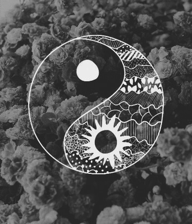 Yin Yang Tapete Tumblr Schwarz Und Weiss Einfarbig Monochrome Fotografie Muster Design 732816 Wallpaperuse