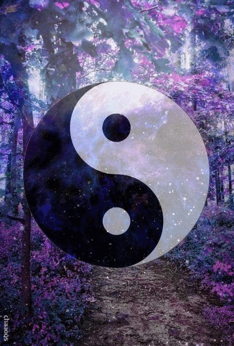 papier peint yin yang tumblr,violet,violet,lune,art,cercle