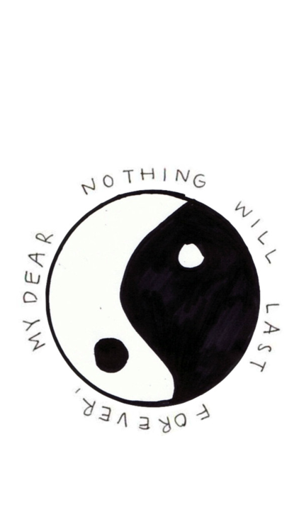 papier peint yin yang tumblr,œil,cercle