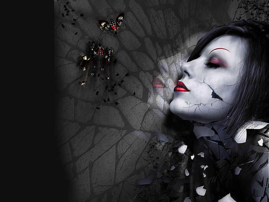 free gothic wallpapers,goth subculture,beauty,lip,darkness,eye