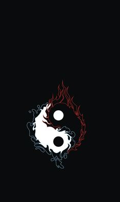 yin yang fondo de pantalla para iphone,negro,ilustración,fuente,diseño gráfico,animación