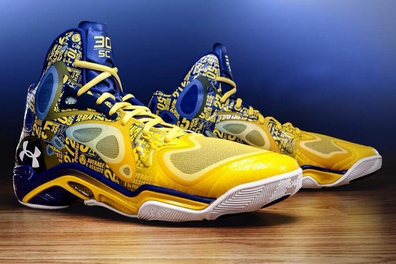 stephen curry shoes wallpaper,footwear,shoe,blue,yellow,outdoor shoe