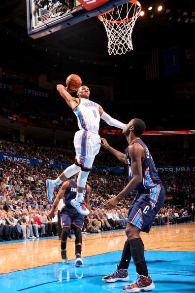 sfondo di russell westbrook dunk,mosse di basket,giocatore di pallacanestro,campo da basket,pallacanestro,pallacanestro