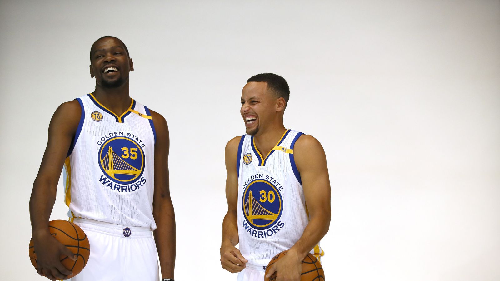 stephen curry y kevin durant fondo de pantalla,jugador de baloncesto,baloncesto,ropa de deporte,jugador,jersey