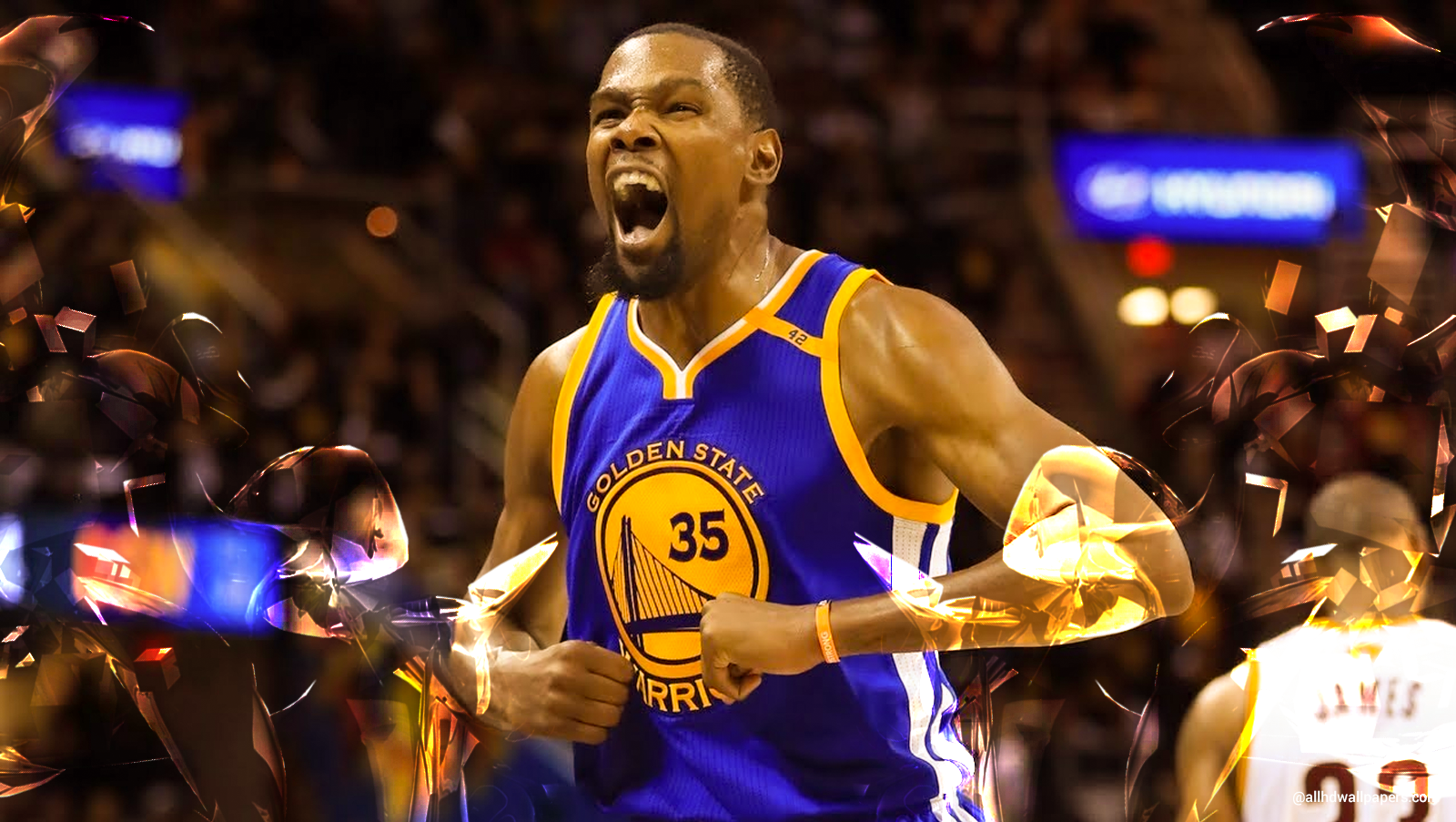 kd and curry wallpaper,basketball player,athlete,muscle,championship,competition event