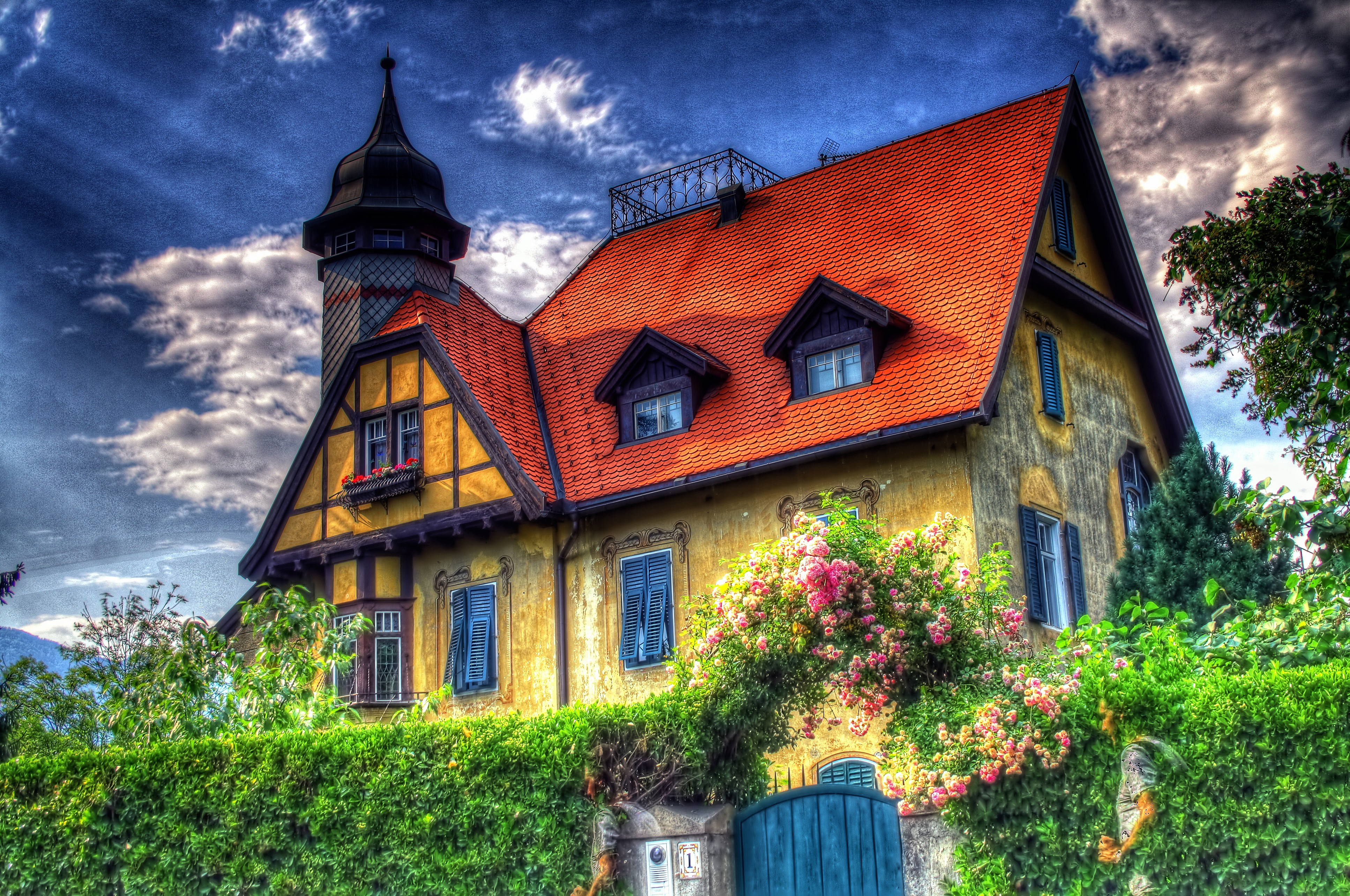 english cottage wallpaper,house,sky,property,home,architecture