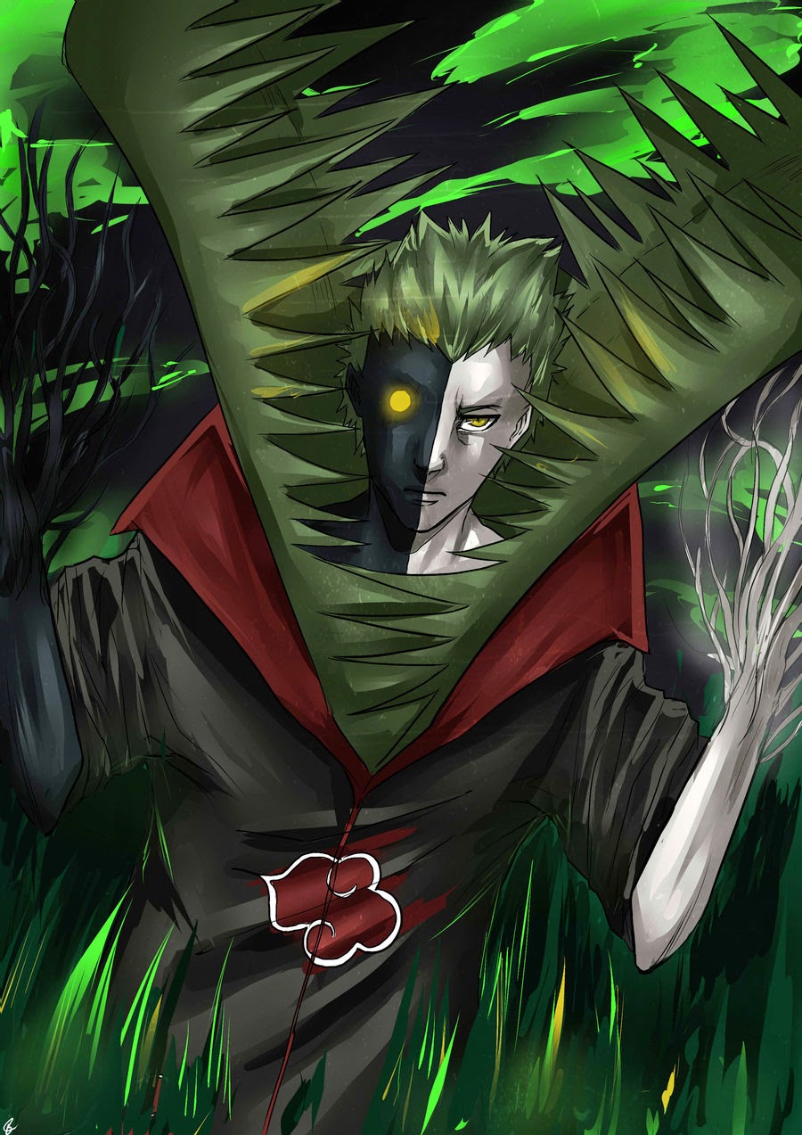 zetsu wallpaper,green,fictional character,illustration,supervillain,jungle