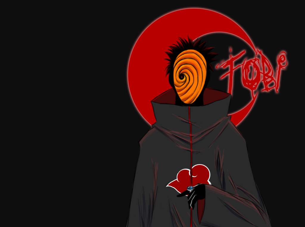 tobi wallpaper hd,red,illustration,graphic design,animation,fictional character