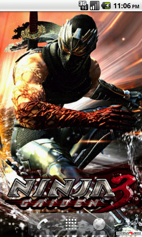 ninja live wallpaper,action adventure game,poster,movie,games,pc game