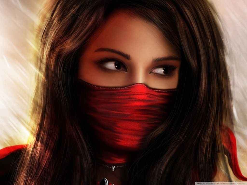 ninja live wallpaper,cabello,cara,rojo,cabeza,ceja