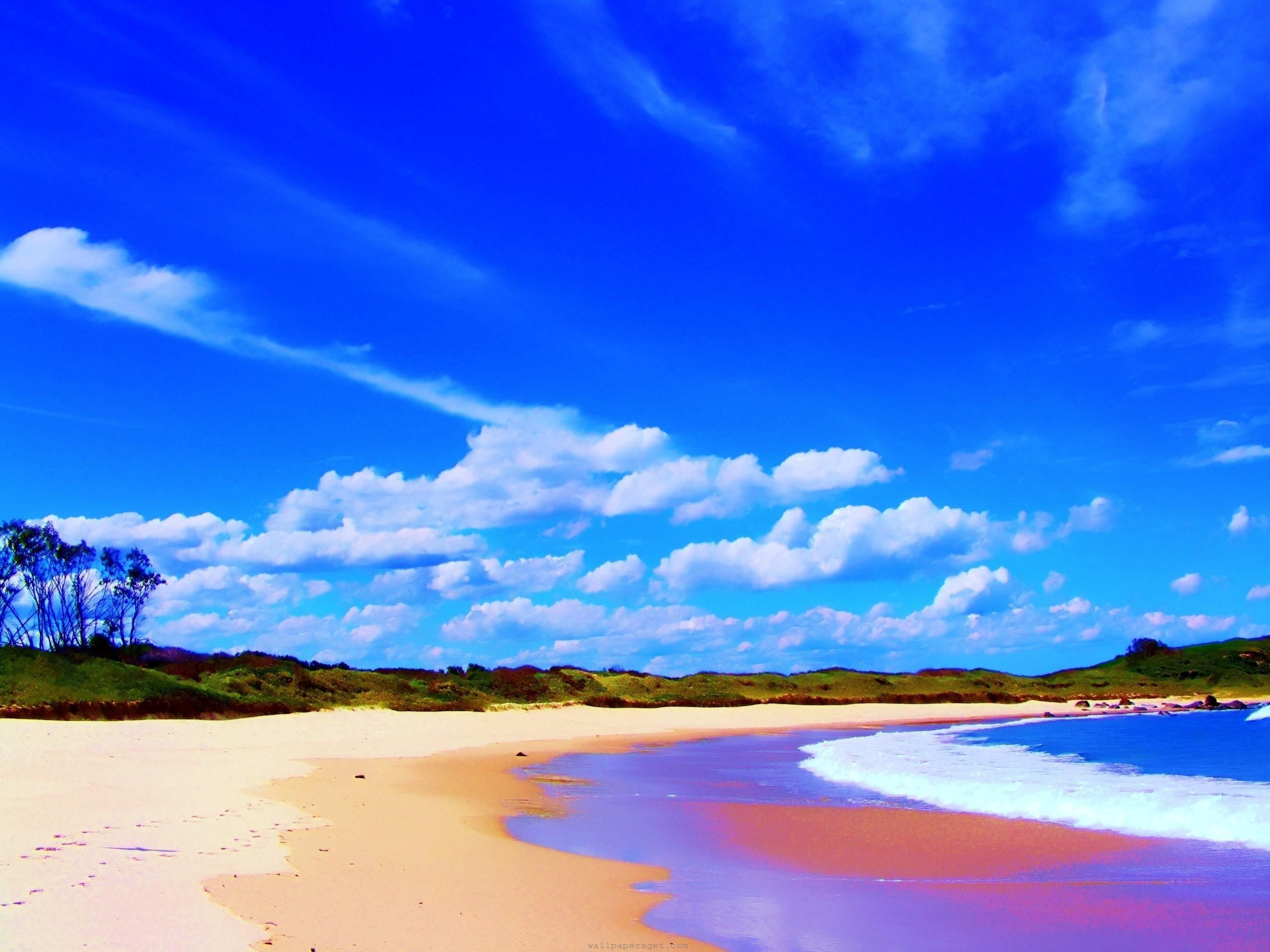 strand echte live wallpaper,himmel,gewässer,blau,natur,strand