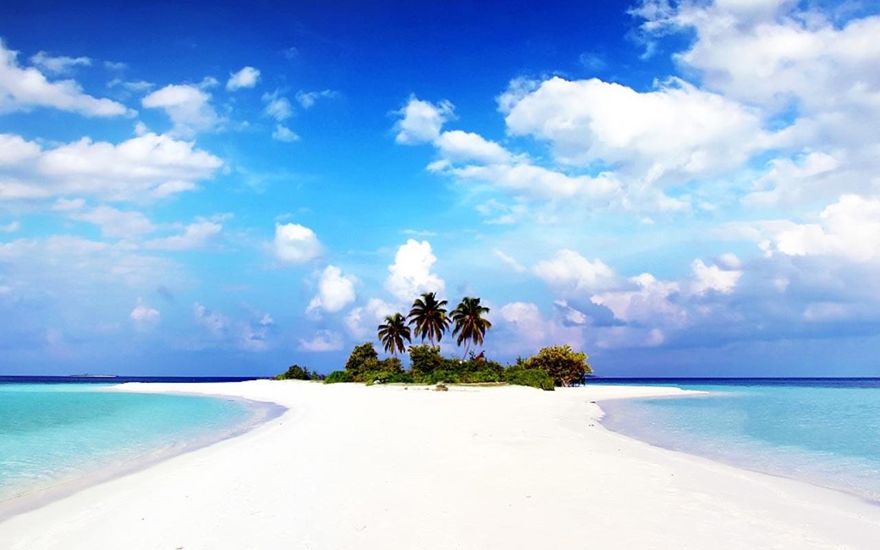 paradies live wallpaper,himmel,natur,blau,meer,natürliche landschaft