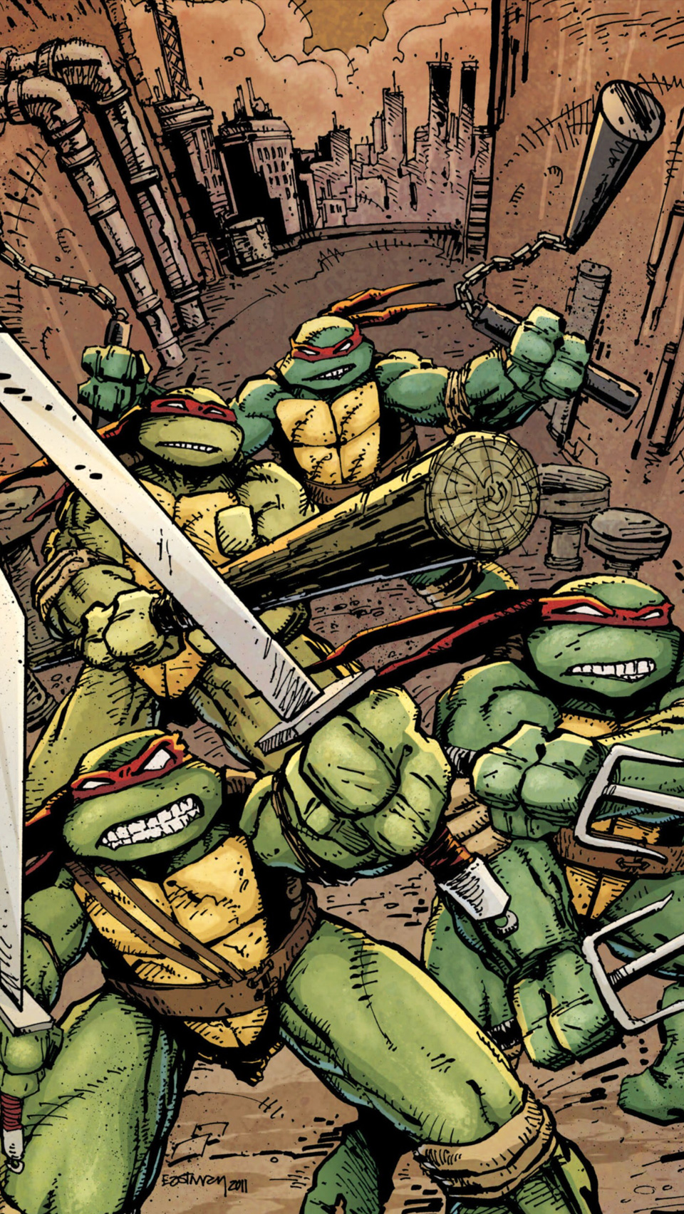 ninja wallpaper iphone,erfundener charakter,superheld,teenage mutant ninja turtles,fiktion,comics